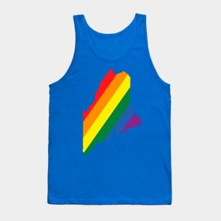 Maine state LGBT Pride Tank Top